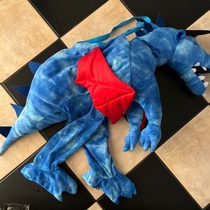 Kids ride in dragon costume fits 3t-6t
